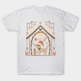 Cute dog Christmas T-Shirt